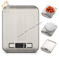 5kg/10kg Stainless Steel Electronic Scales Kitchen Scales Home Jewelry Food Snacks Weighing Baking Tools Kitchen Digital Scale