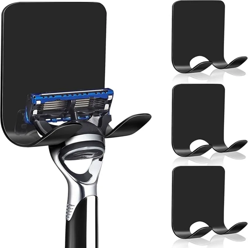 

Держатель для бритвы из нержавеющей стали, органайзер для ванной комнаты для мужчин, стеллаж для хранения бритья, аксессуары для ванной комнаты, настенная подставка для бритвы