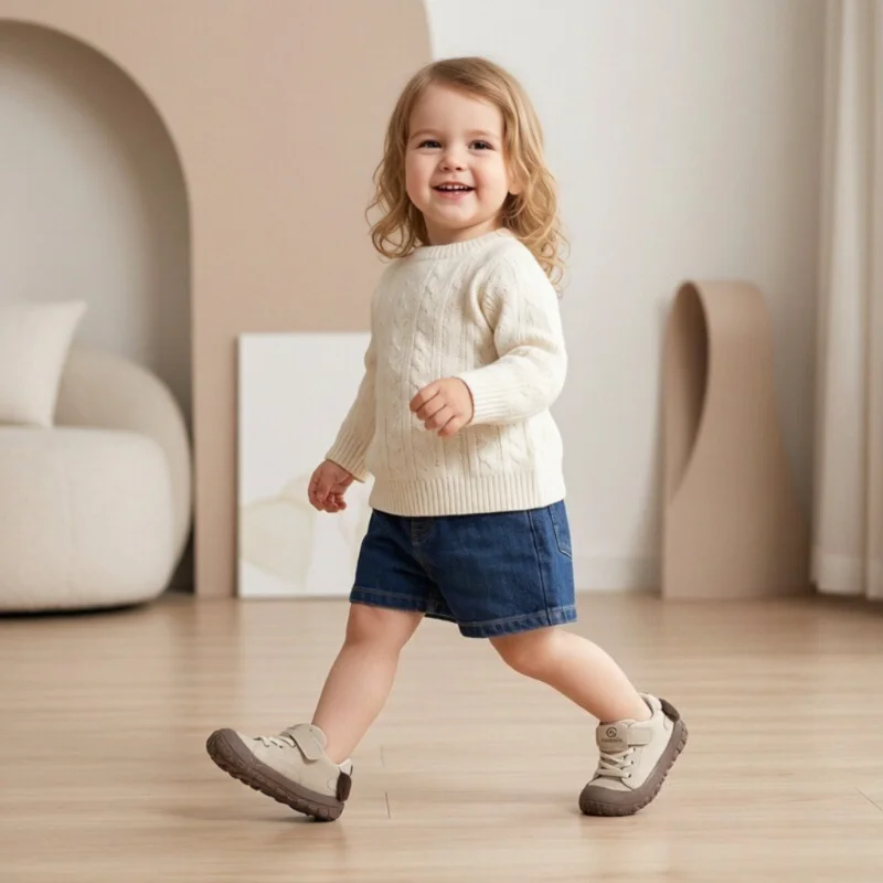 

Fashion Baby Shoes Soft Sole Spring Autumn New Children's Toddler Shoes 0-3 Years Old Soft Sole Flats Loafer