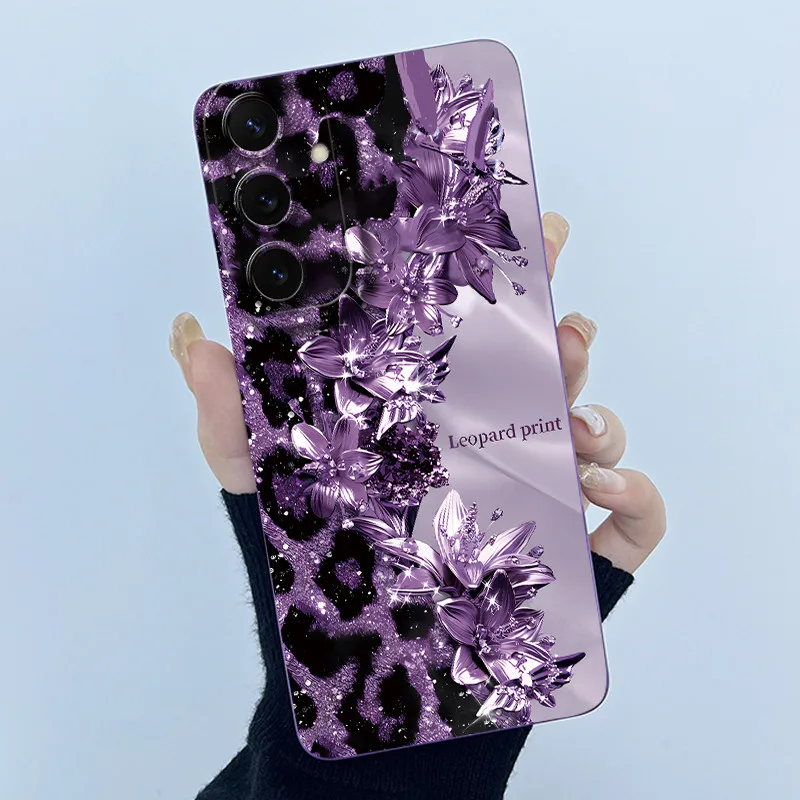 Fall Für Galaxy S25FE Nette Panda Süße Mädchen Katzen Silikon Weiche Rückseitige Abdeckung Für Samsung Galaxy S25 FE 5G stoßstange Schutzhülle