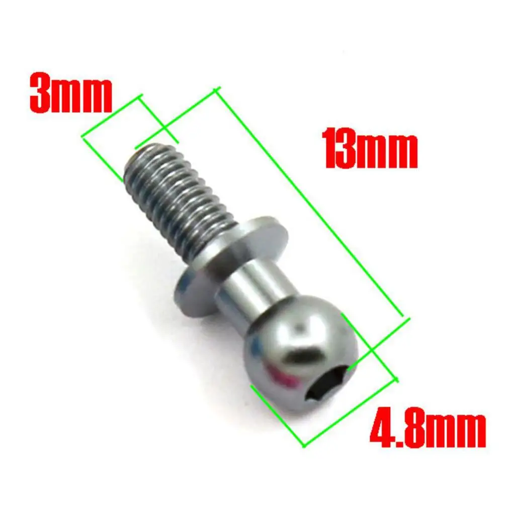 Viti a testa sferica per auto 3xRC per sostituzione modello hobby auto sportiva D5 blu