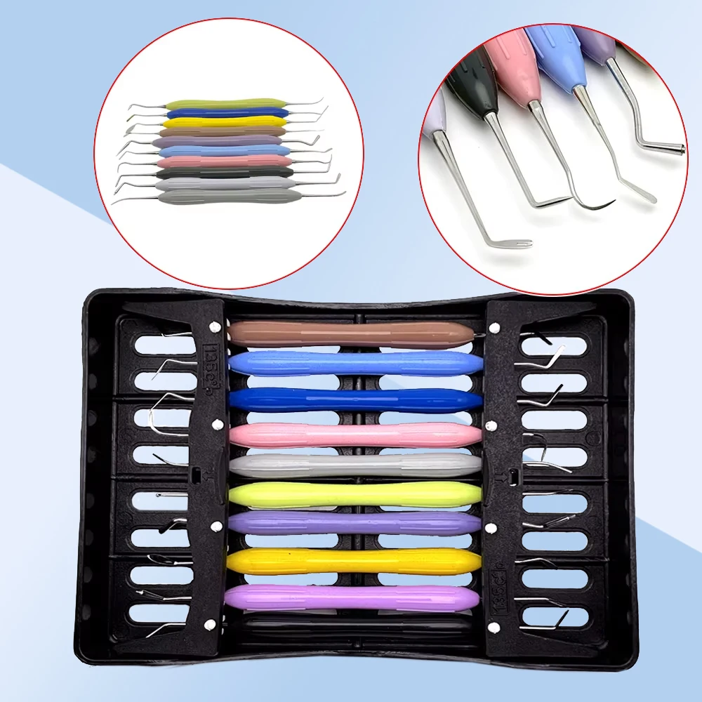 10Pcs Dental Resin Spatula Precision Composite Mixing Tool For Aesthetic Restoration Prosthodontics Treatment