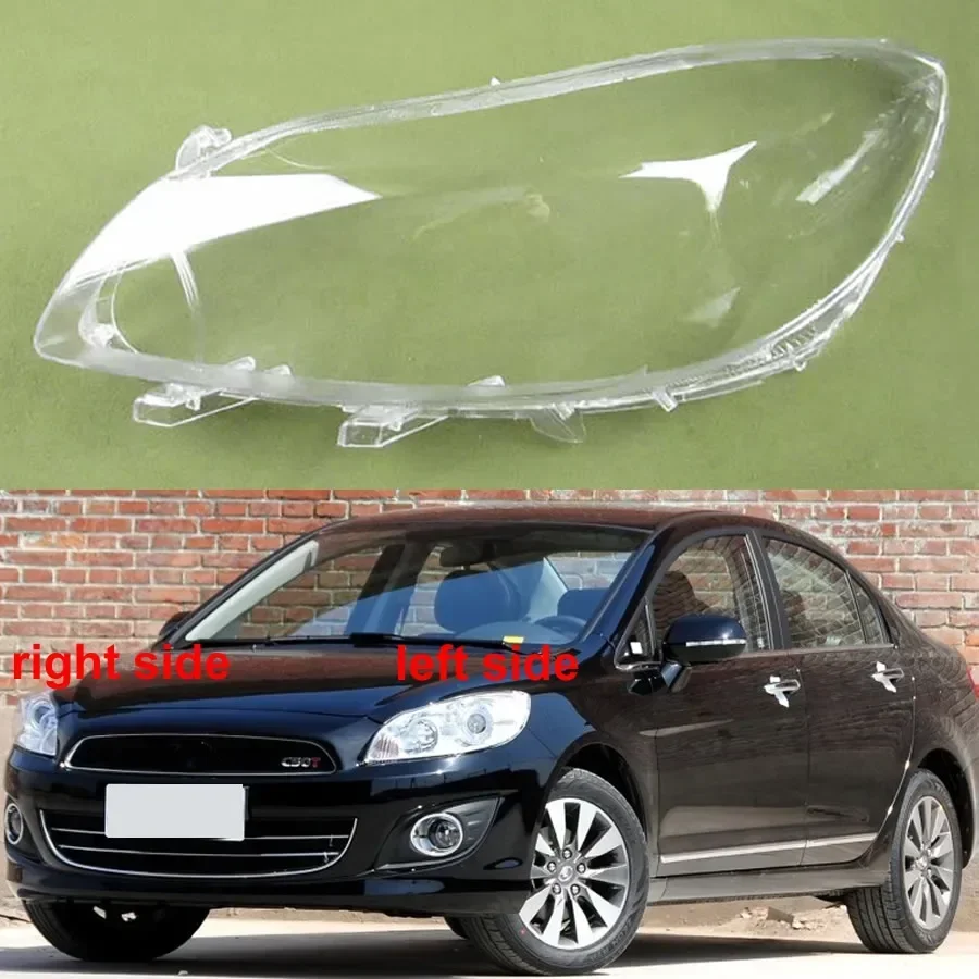 For Great Wall Voleex C50 2012 2013 Headlight Cover Lampshade Transparent Headlamp Shell Lens Plexiglass Auto Replacement Parts