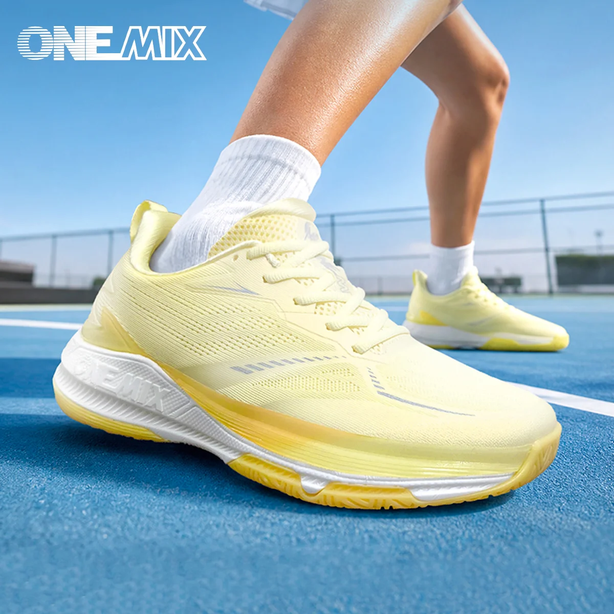 Shoe Non Slip Badminton - ONEMIX Unisex Professional Badminton Shoes, Breathable