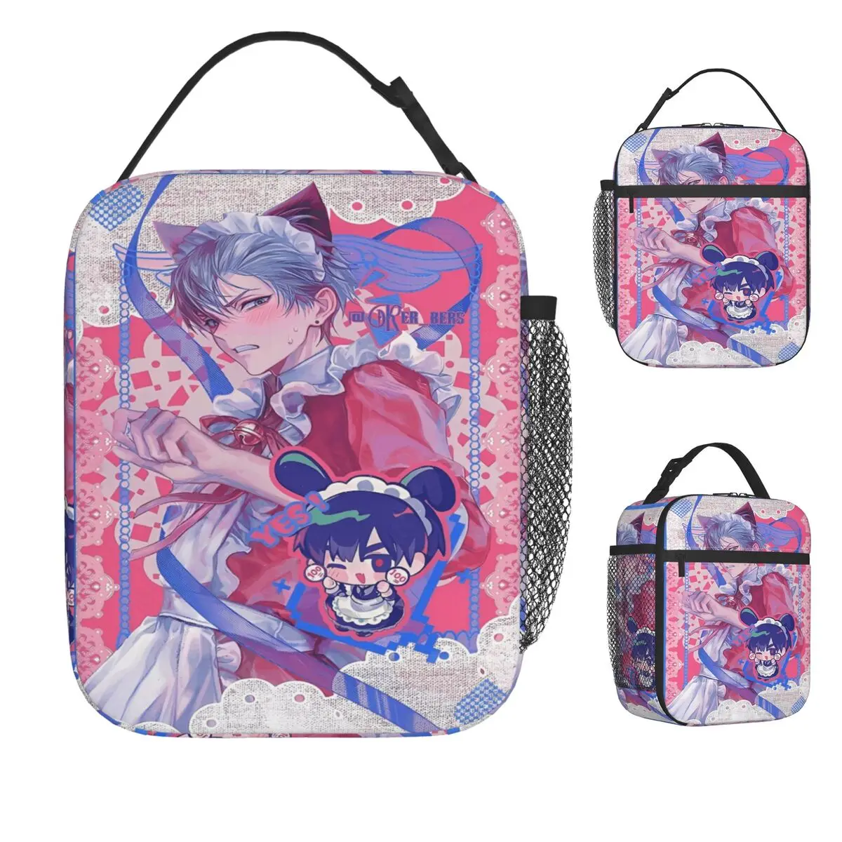 

Anime Alien Stage Lunch Bag For Girls Lunch Box Casual School Cooler Bag Portable Insulated Oxford Thermal Lunch Bags