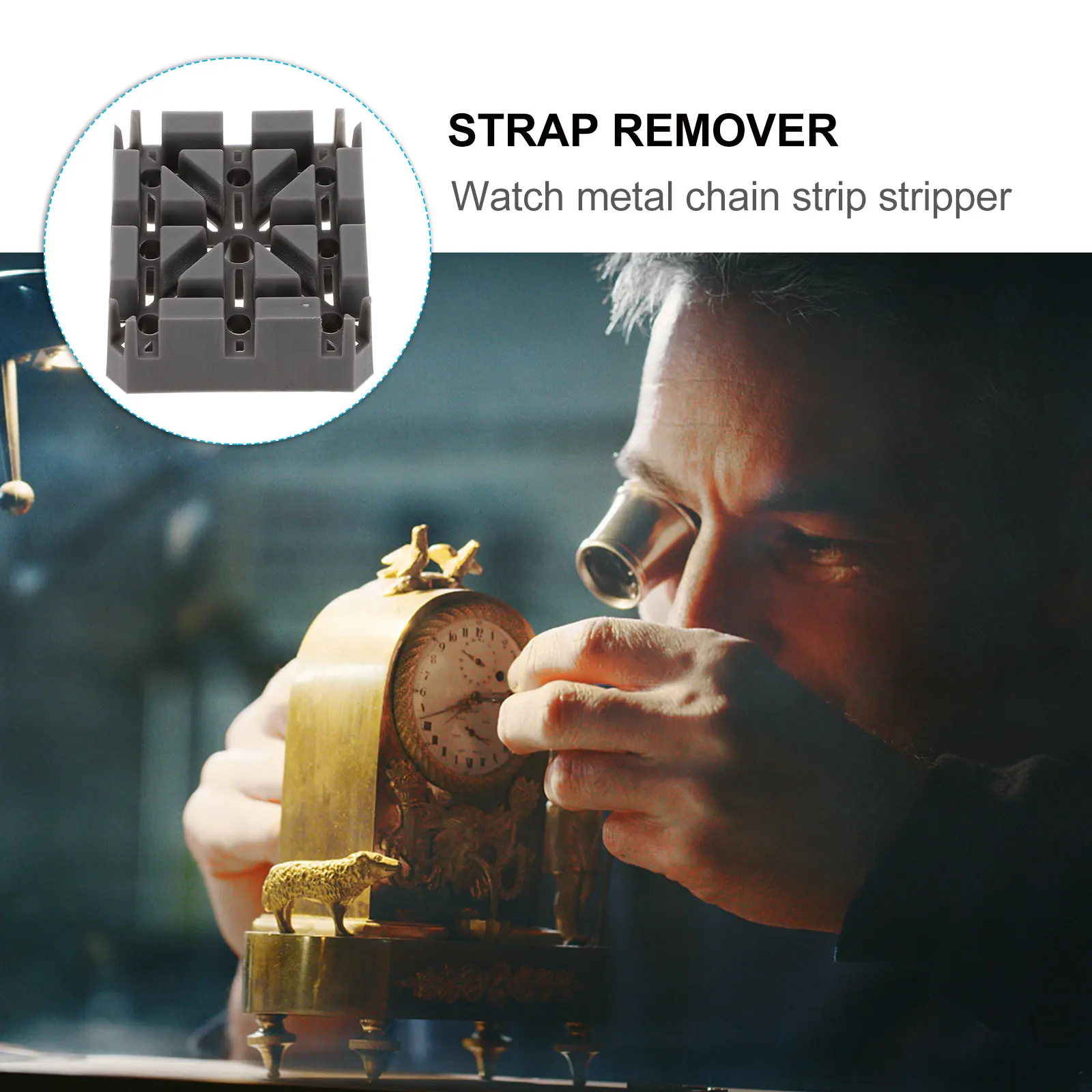 

1 set 1 Set Metal Watch Band Link Pin Remover Repair Tool Kit For Strap Replacement Band Adjustment Punch Hammer For All Sizes