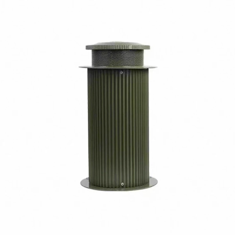 Outdoor 360 degree full range garden lawn speaker 6 inch metal shell 10-30W cable public address system 8