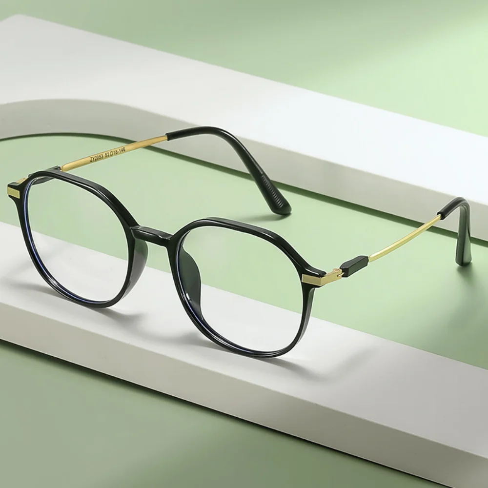 Anti Blue Light Glasses Large Frame Driving Transparent Glasses Square Men Women Oversized Computer Optical Spectacle Frame New