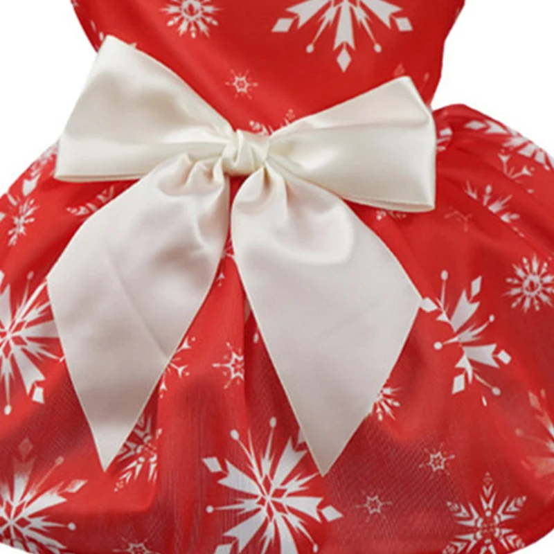 Christmas Dog Dresses For Small Dogs Clothes Summer Christmas Cosplay Cat Pet Dog Dress Fancy Princess Puppy Dress