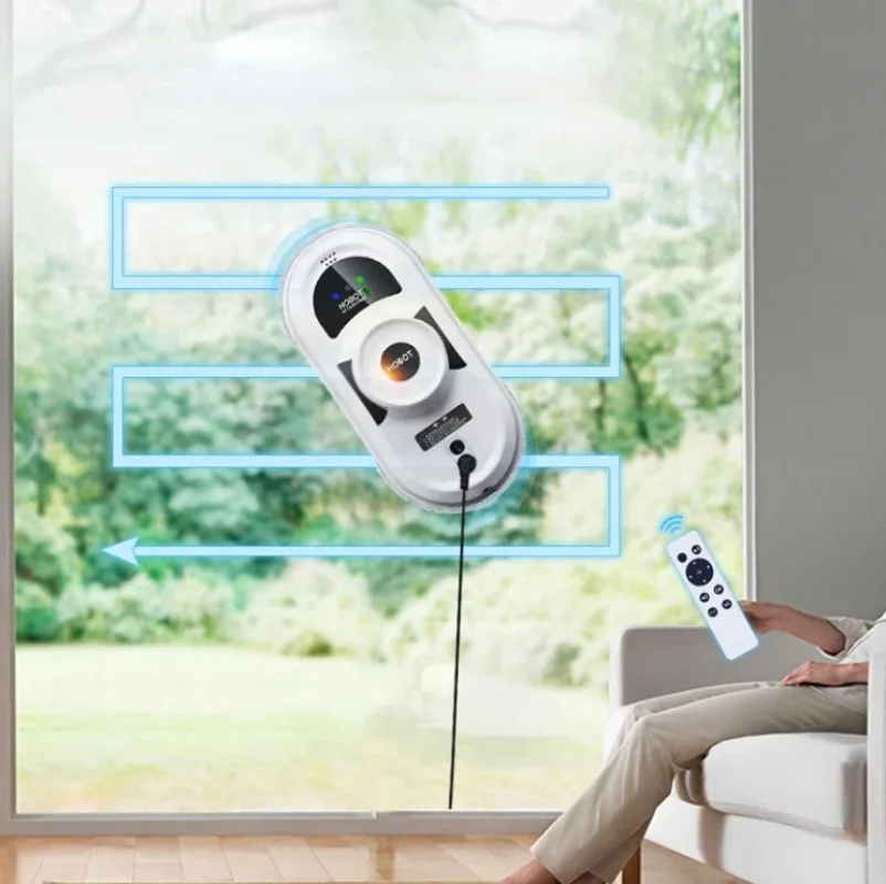 Original Hobot 188 Window Cleaning Robot Window Vacuum Cleaner Mirror Glass Door Cleaning Robot Window Washing Vacuum Cleaner