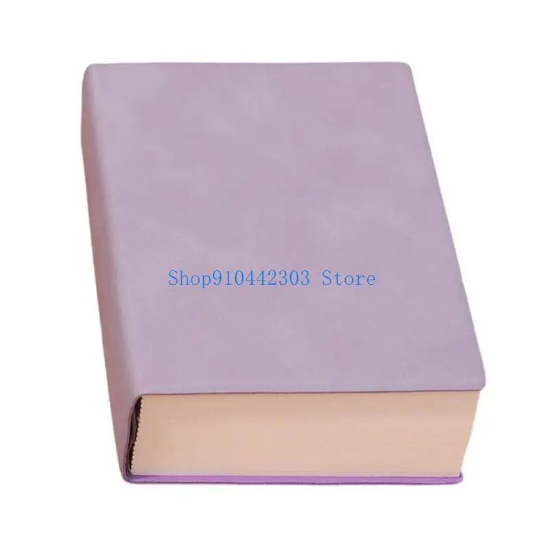Thick 720 Page Blank Journal Soft Synthetic Leather Cover Portable Notebook For Sketching Note Book
