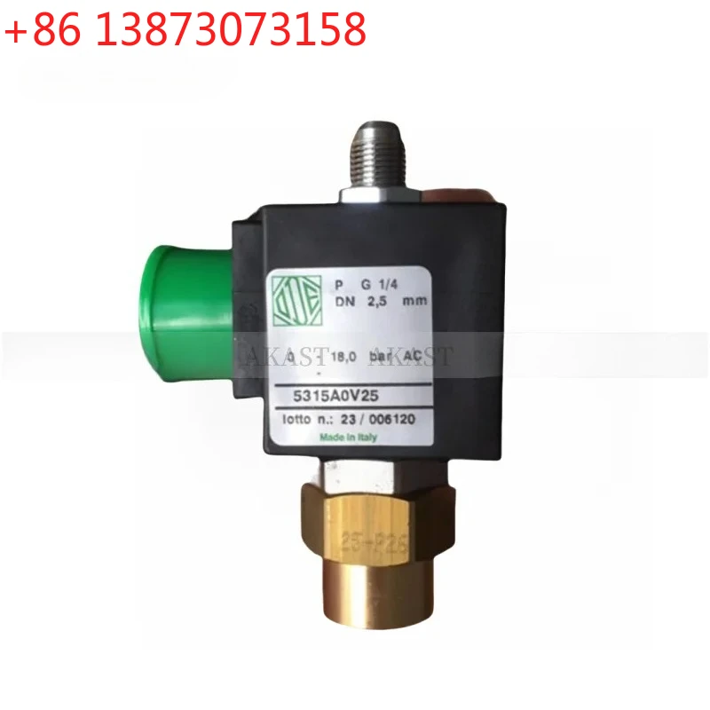 

Электромагнитный клапан 5315A0V25 Atlas ODE для винтового воздушного компрессора, совместимый с FUDA, AC110V