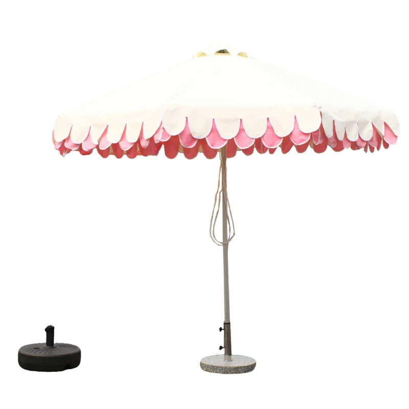 Wholesale Large Outdoor Umbrella Pink
