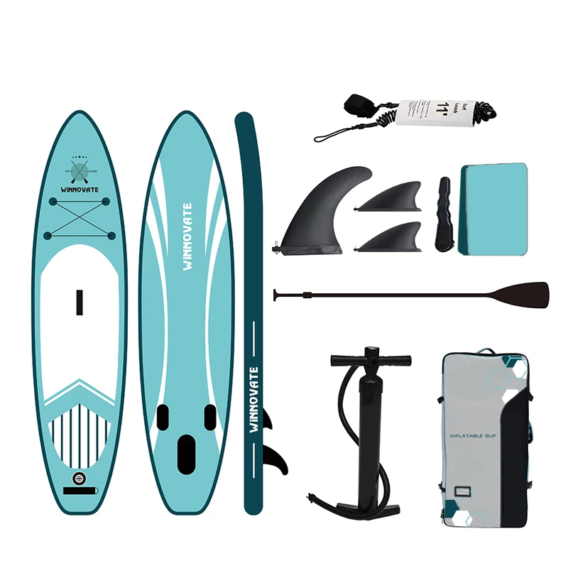 

WINNOVATE403 Drop Stitch High Quality Paddleboard Inflatable Stand up Paddle Isup Sup Board With Accessories