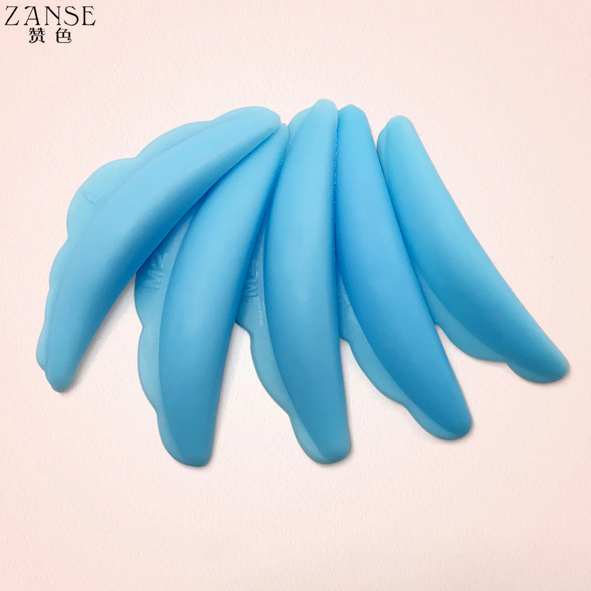 ZANSE 5Pairs Eyelashes Perming Rods Soft Silicone Eyelash Extension Lifting Pad Eye Lash Lift Curlers Curl Shields Pads