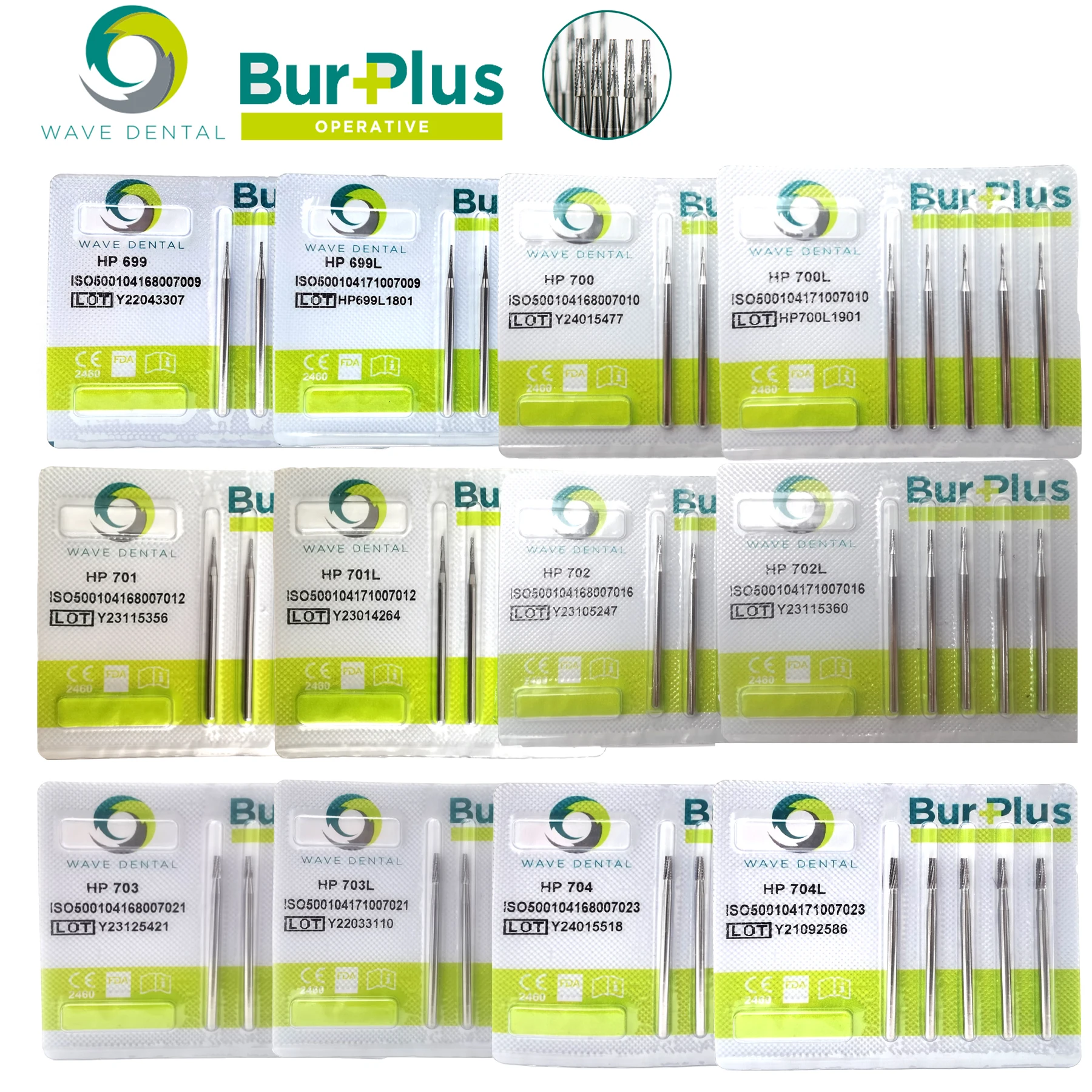 Рисунок 5 - Стоматологические боры из карбида вольфрама