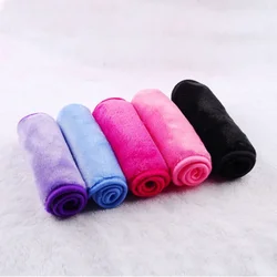 1 Pc 40*20cm Reusable Makeup Remover Towel Facial Makeup Remover Microfiber Cloth Pad Wipe Face Cleaner Skin Care Cleansing Tool