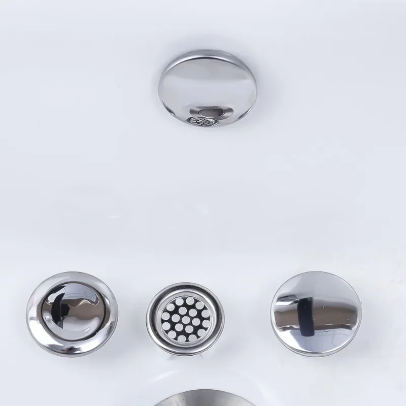 QUARKZMAN Cache De Trop-Plein Pour Évier - Bague De Trop-Plein Salle De Bain Et Cuisine, Noir