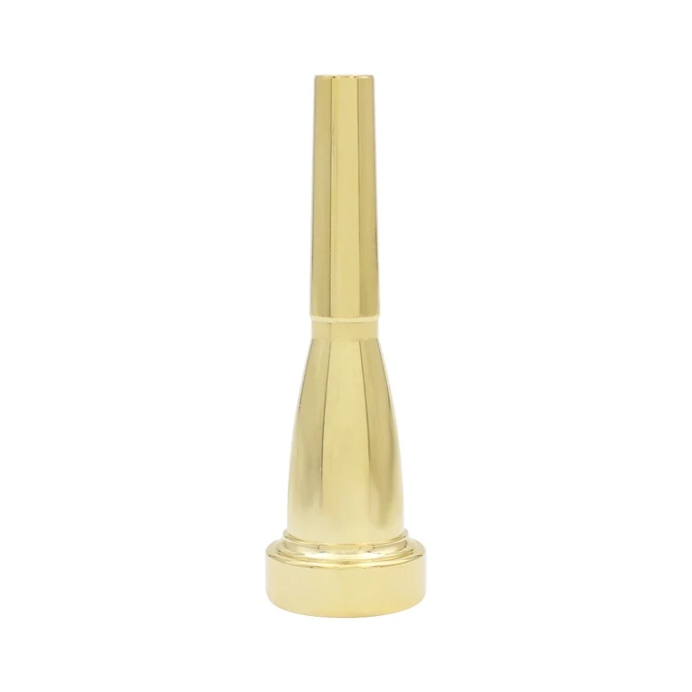 Trumpet Mouthpiece Bullet Tip Trumpet Mouth Silver/Gold  3C 7C Size Brass Musical Instrument Replacement Parts