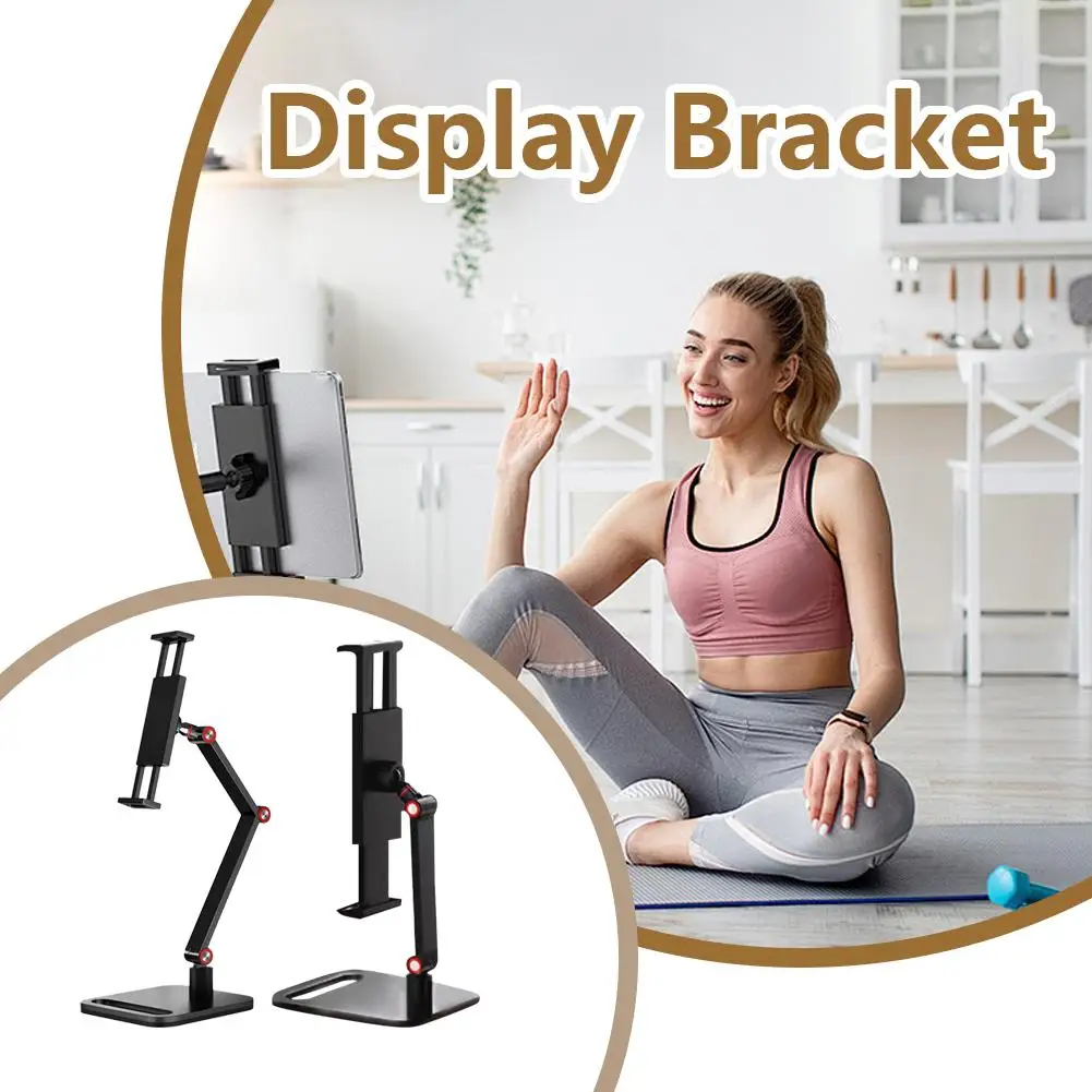 Imagem -02 - Monitor Portátil Desk Holder Metal Stand Universal Expansão Vertical Expansível Externo Vesa Tela Base Mount M9k9 16