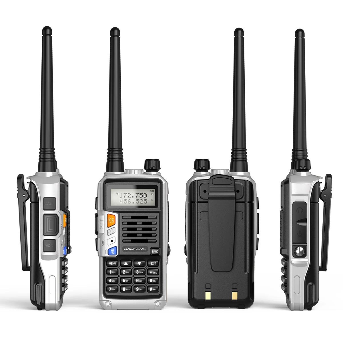BAOFENG UV S9 Plus Walkie Talkie Dual Band VHF UHF 128CH VOX Ładowarka USB Dalekiego Zasięgu Radiotelefon Przenośny UV 5R Radiotelefon Dwukierunkowy