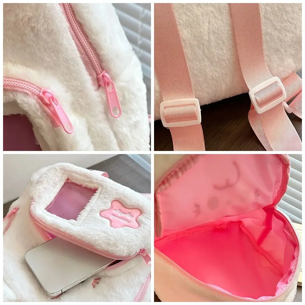 1Pcs Durable Puppy Cat Plush Backpack Dog Sweet Children Backpack Cartoon Kid Schoolbag Girl School Student