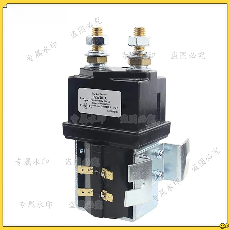 

SW200 400A DC Contactor Normally Open 12V 24V 36V 48V 60V 72V DC Contactor CZW400A For Forklift Handling Wehicle Car Winch