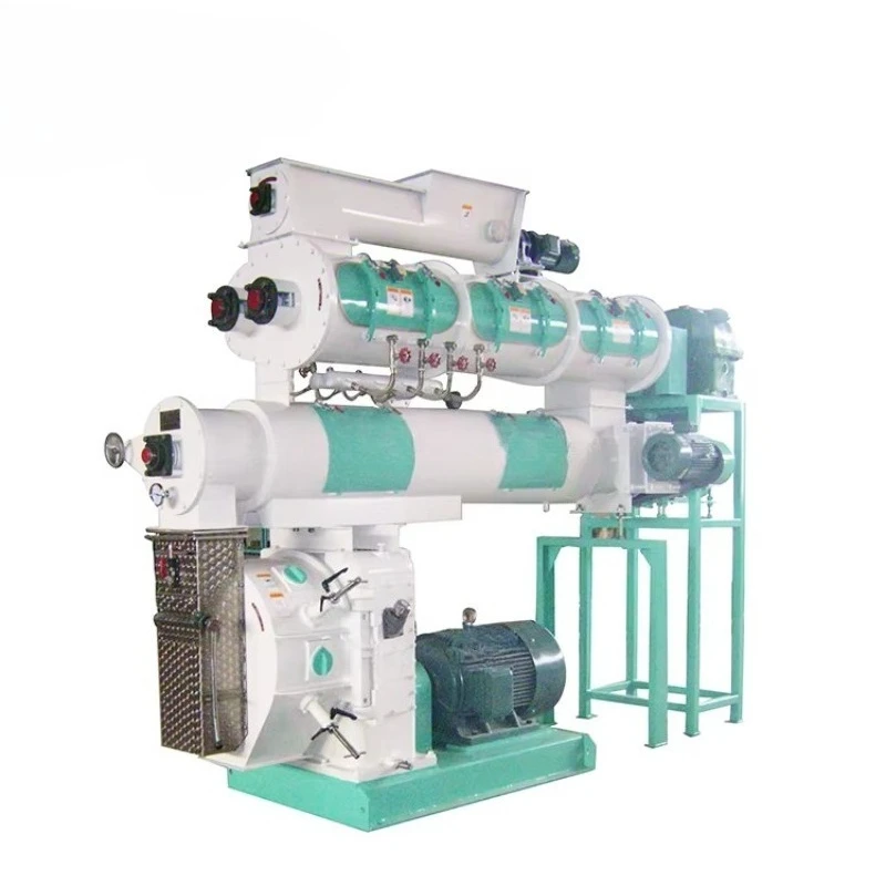 High Capacity 10Tons/H Animal Feed Pellet Mill Machinery for Sale Australia Electric Pig Chicken Feed Processing Machines