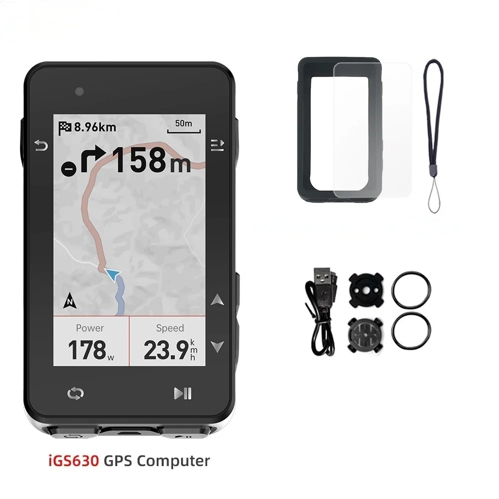 IGS630 Bicycle Computer Precise Positioning GPS Global Offline Map Cycling Odometer Support Electronic Shifting Smart Trainer