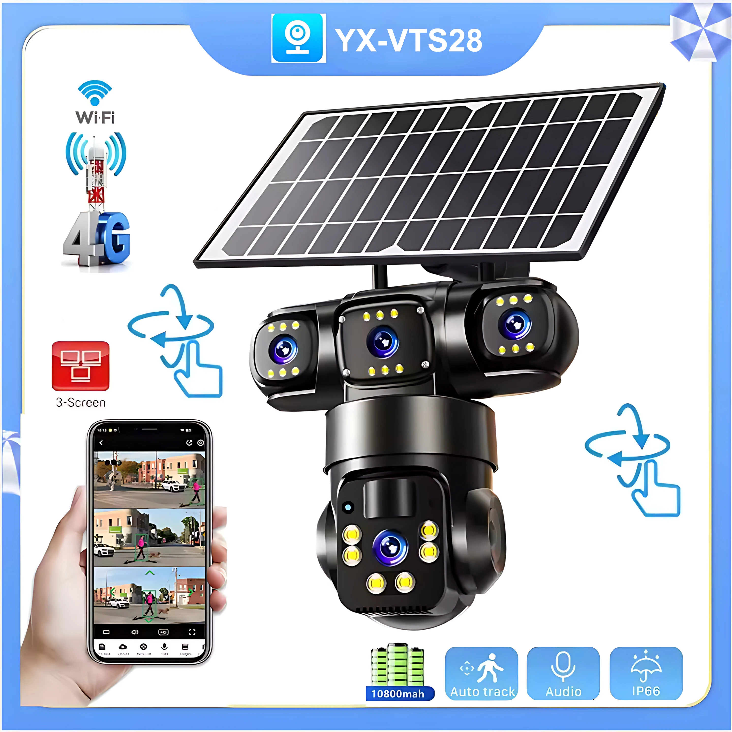 Caméra Solaire 4G Mon Expérience Réelle avec la VTS28 pour Sécuriser ma Maison Rurale Sans Électricité