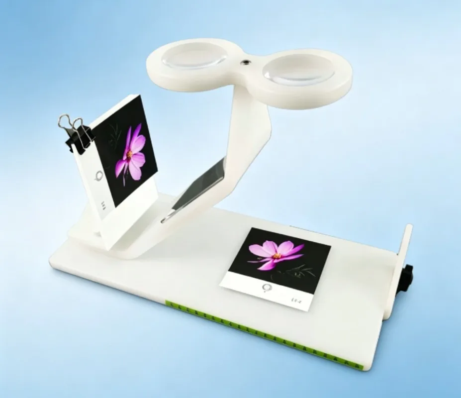 Single Oblique Stereoscope for Amblyopia & Strabismus, Three-Level Vision Function Trainer & Tester