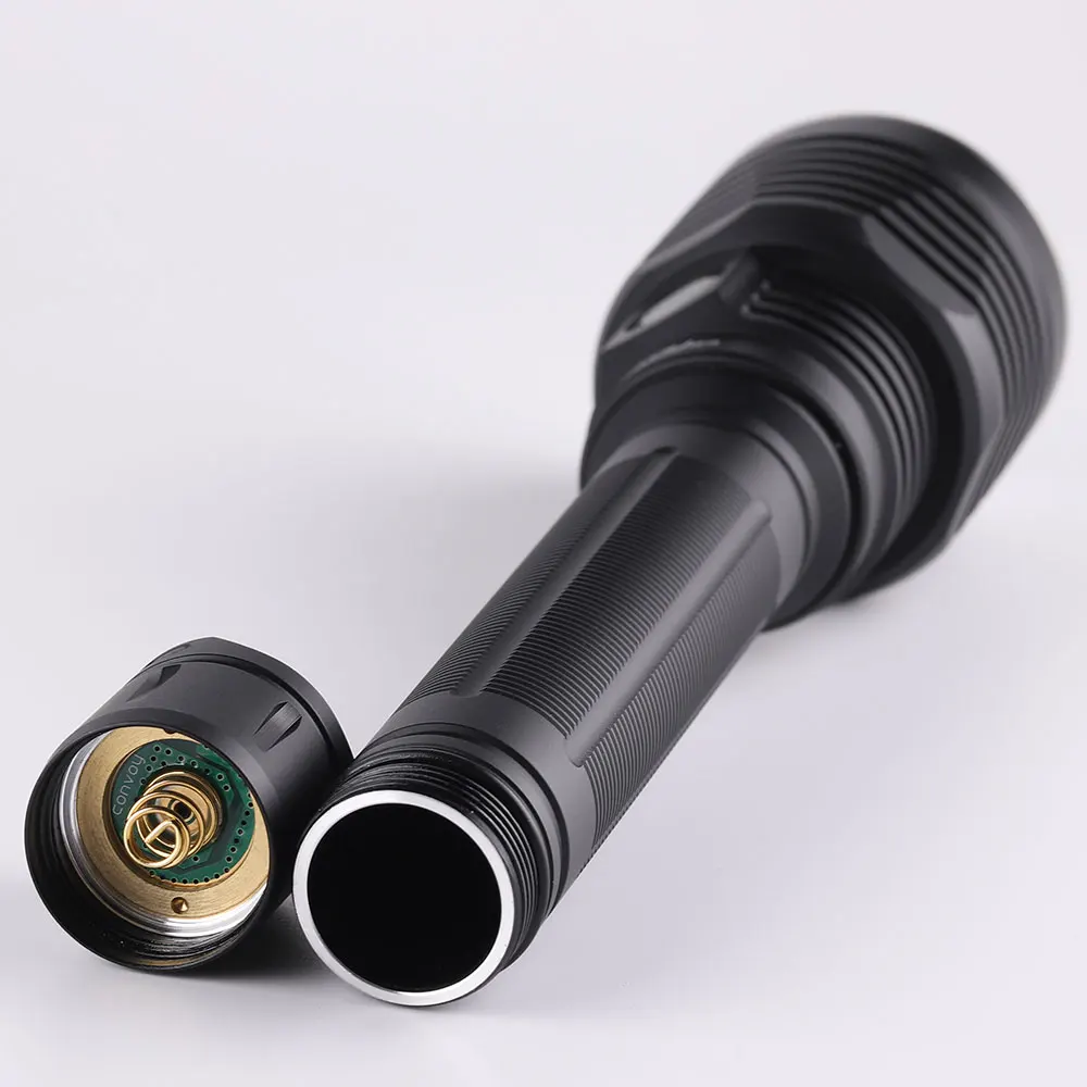 Convoy M21G 2×21700 Flashlight GT FC40 SFT-90 LHP73B F150R High Power Search Torch Tail + Side Switch Outdoor Flashlight
