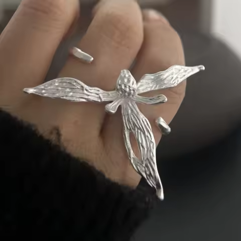 925 Sterling Silver Rings for Women Couple Minimalist Handmade Simple Round Shape Ring Fine Jewelry Gift Prevent Allergy