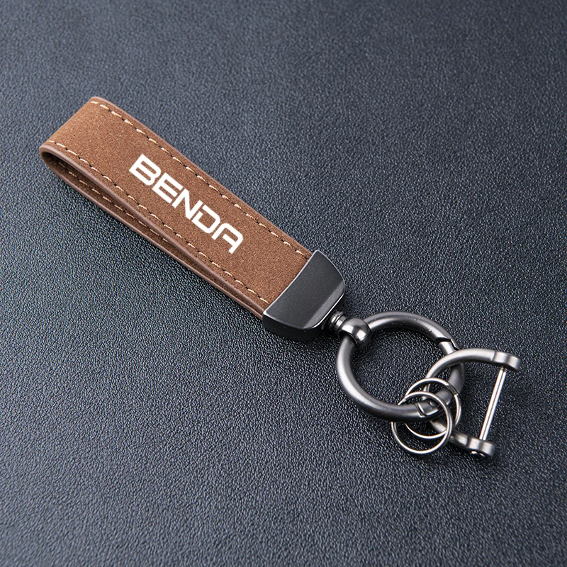 Para Benda LFC700 LFC 700 LFC BD700-2 accesorios de motocicleta llavero de gamuza de cuero de alta calidad