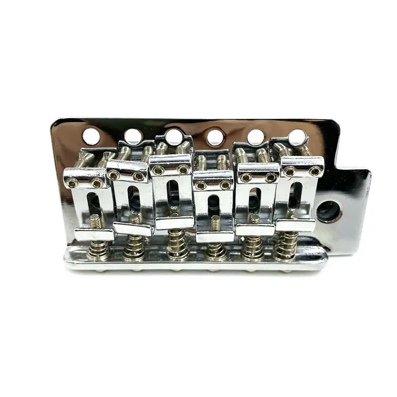 One Set ST Guitar Bridges and Tremolo 6 Screws Fixed Right Hand Version Single Vibrato