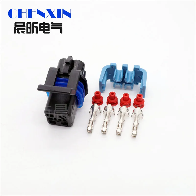 

Автомобильный аксессуар, 4-контактные вилки корпуса, герметичный 4-контактный женский автомобильный электрический разъем 12160482