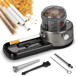 3in1 Cones Rolling Machine Automatic Loader Mini Portable Pre Rolled Cones Filling Tobacco Smoking King Size Injector 8 6.5 MM