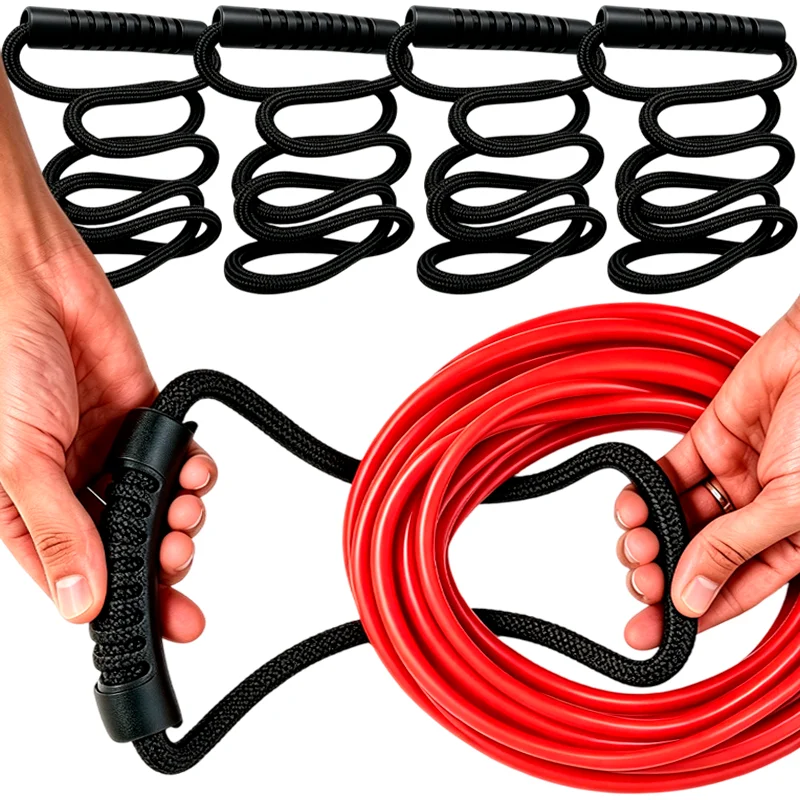 10/1pc Wire Storage Straps  Heavy-Duty Water Pipe Holder Storage Nylon Binding Strap Extension Cord Organizer for Garden Hose