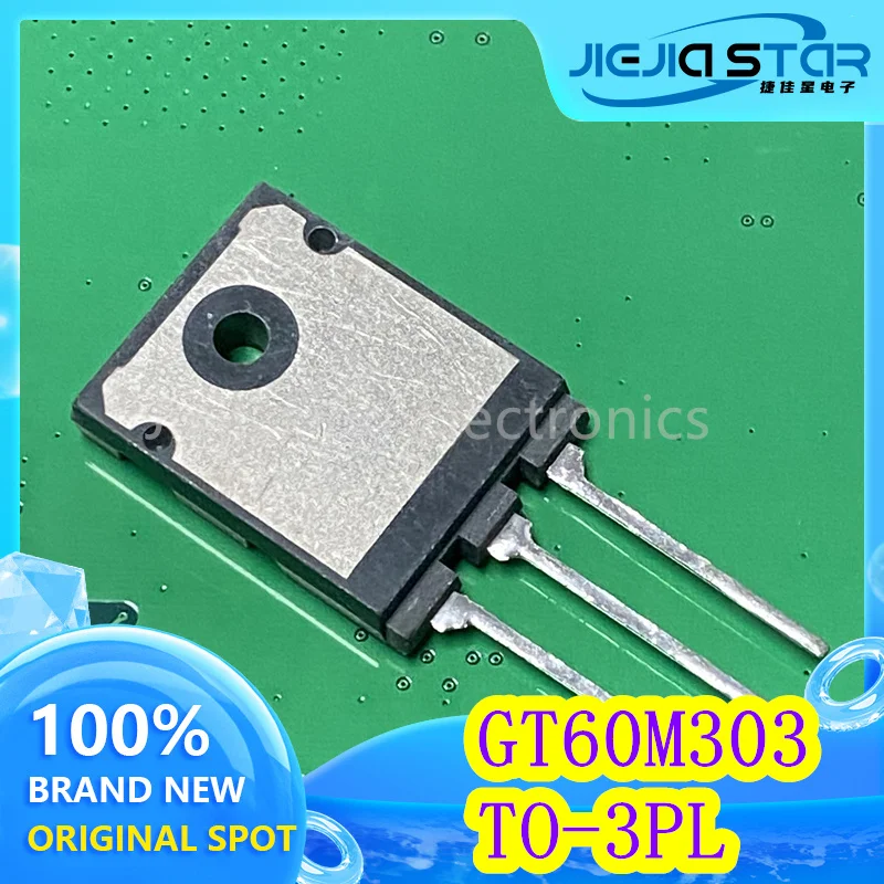 GT60M303 60M303 100% baru diimpor asli TO-3PL IGBT efek medan tabung 60A 900V Elektronik