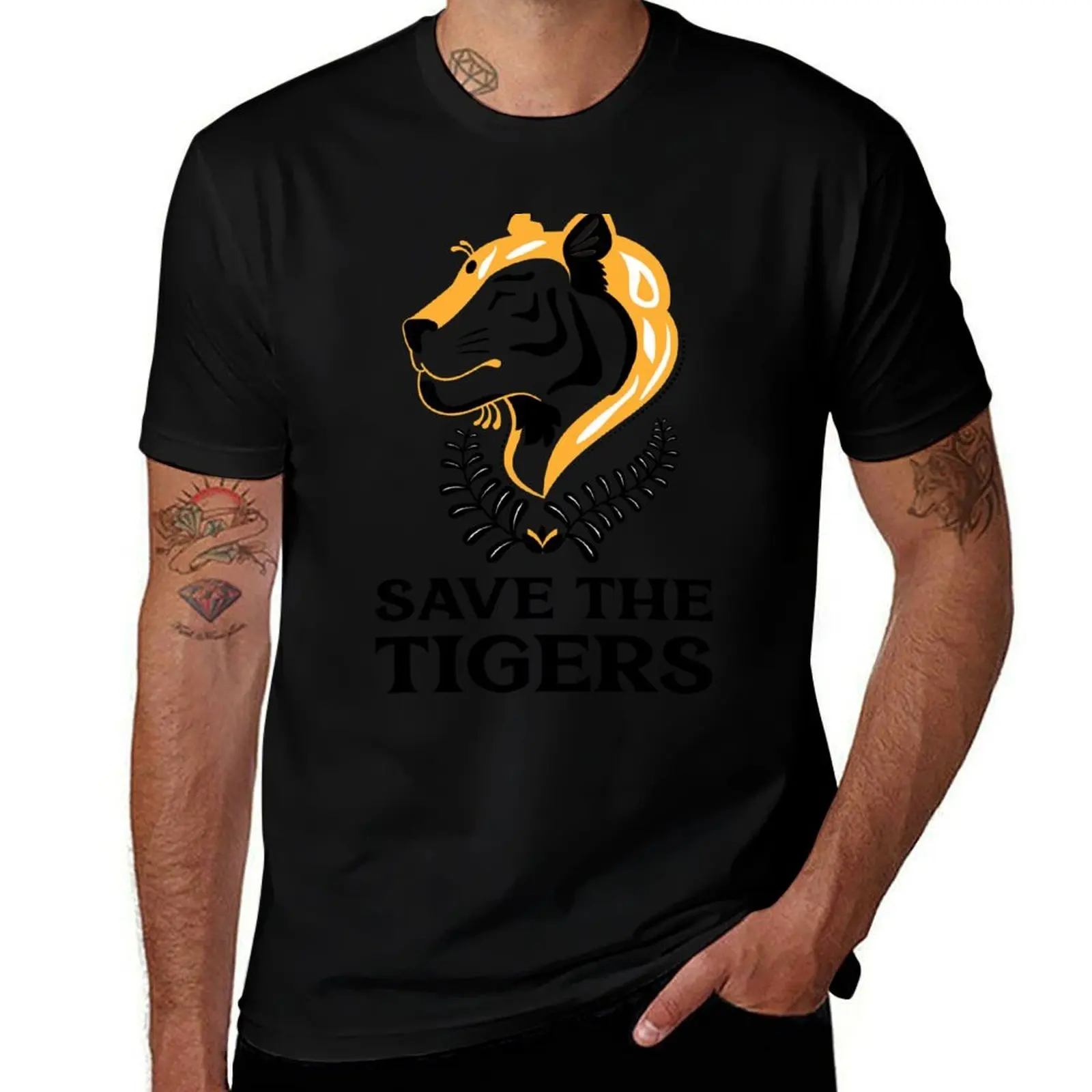 

Save the Tigers Mighty Tiger T-Shirt t shirt personalised man t shirts for men T-Shirt
