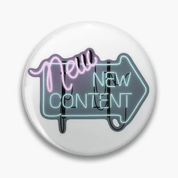 New New Content  Soft Button Pin Women Brooch Badge Decor Creative Jewelry Funny Metal Collar Cartoon Fashion Lapel Pin Cute