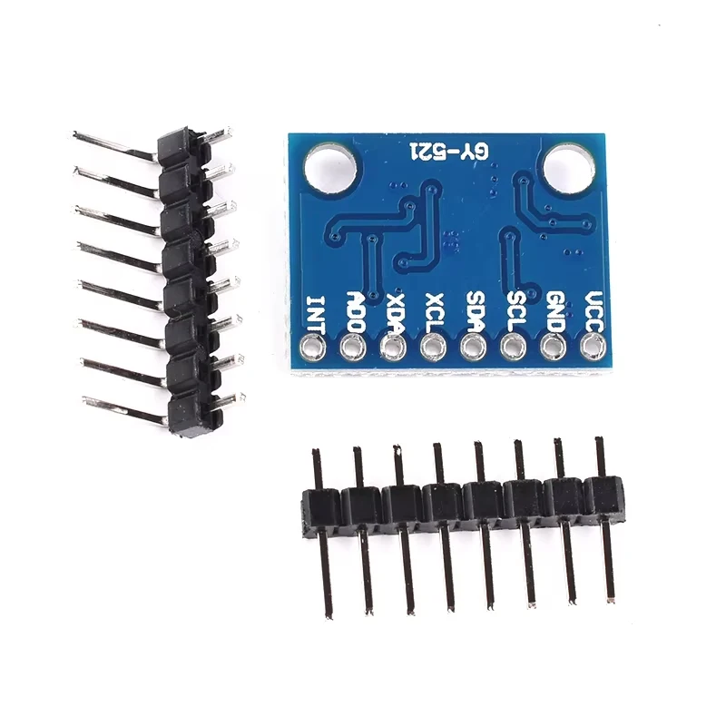 GY-521 MPU6050 6DOF 3 Axis Gyroscope + 3 Axis Accelerometer Sensor Module I2C Interface for Arduino ESP32 STM32 Raspberry Pi