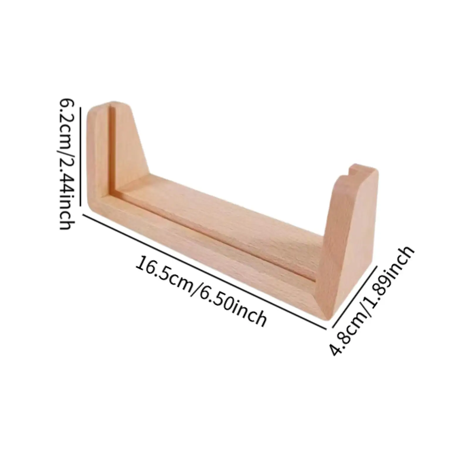 Wood Base for Sign Holder Modern Sturdy Practical Table Number Holder Stand for Ceremony Retail Shop Office Home Birthday Party