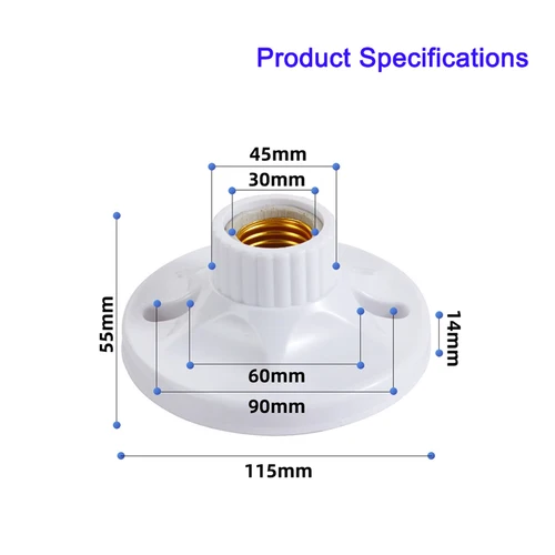 Imagen 2 del producto Cámara Mini WiFi 4K HD con Portalámparas - Cámara Inalámbrica Portátil, Grabación en Bucle + Monitoreo Remoto, Micro Cámara Espía