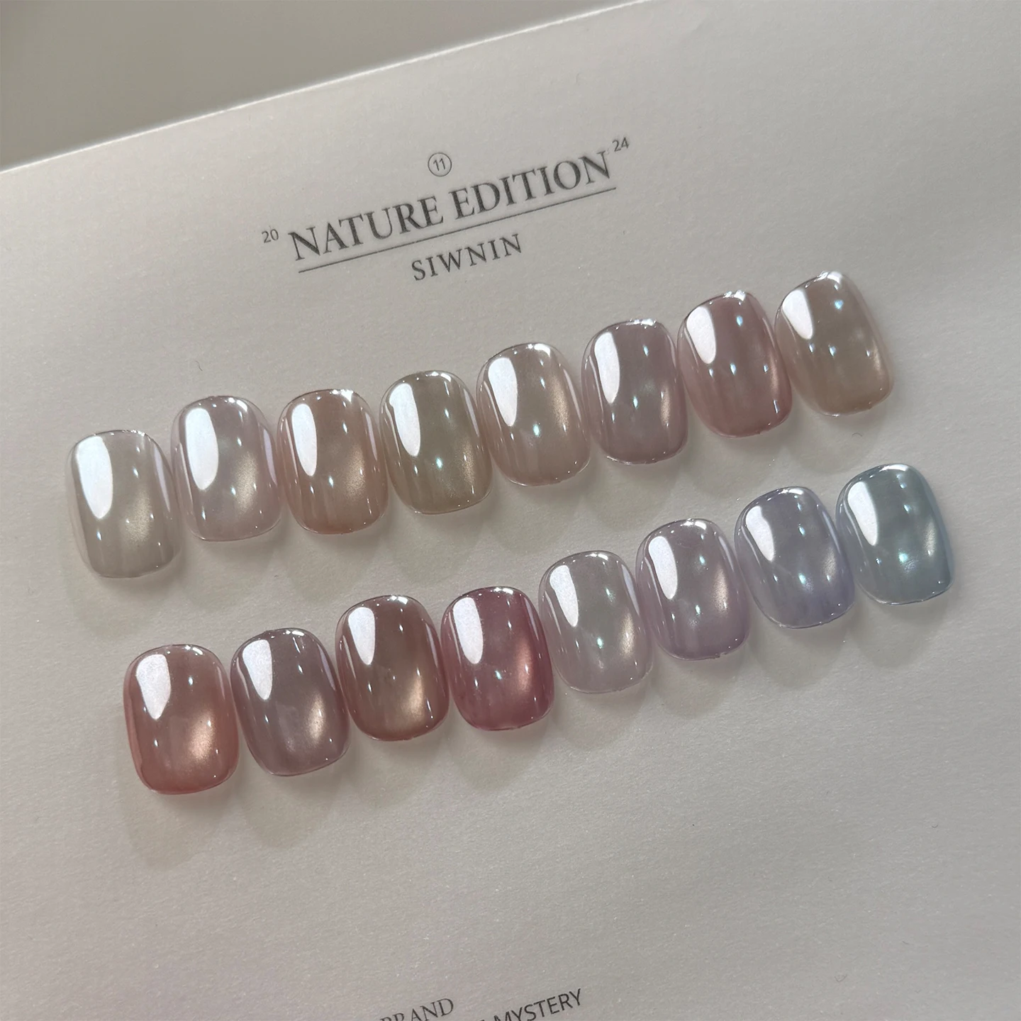 High gloss transparent powder, high brightness crystal coating powder, no base color nail decoration, sparkling, dustproof
