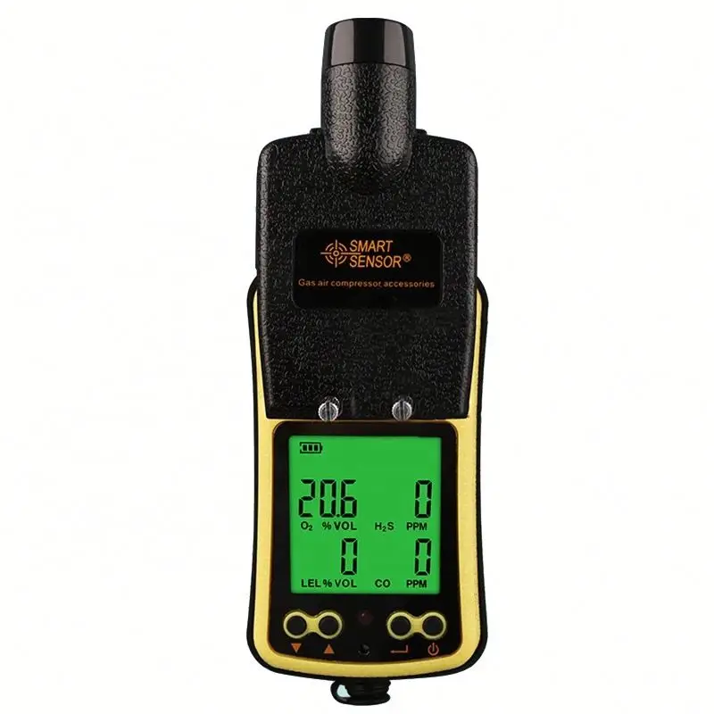 Smart Sensor AS8907 Handheld Carbon Monoxide Detector 0~1000PPM CO Meter Tester 3.7V Li-Battery ＜1s Response Time 1 Year