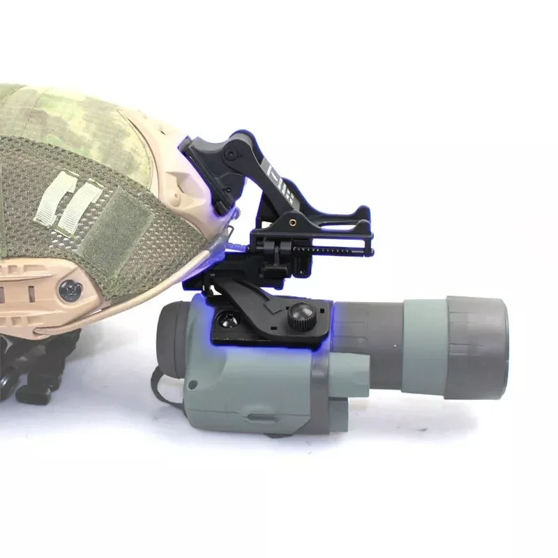 Tactical Helmet NVG Mount + J Arm + Fixed Module For Yukon Spartan 4X50 Monocular Night Vision Goggles , Excluding Helmets & NVG