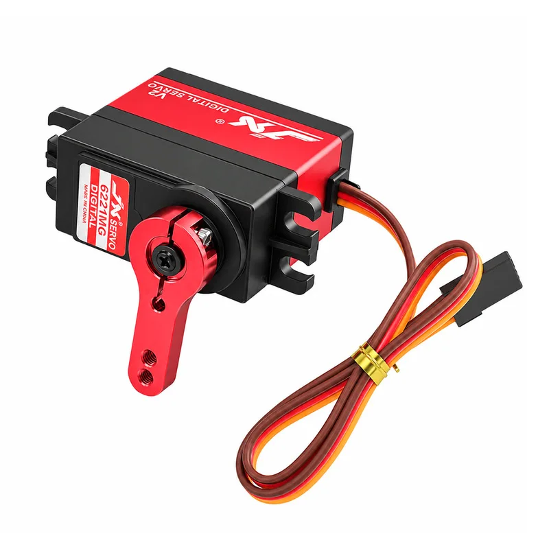 25T Metal Servo Arm Horn Dual Hole Locking Aluminum Alloy Upgrade for RC Steering Servo Control Parts Replacement