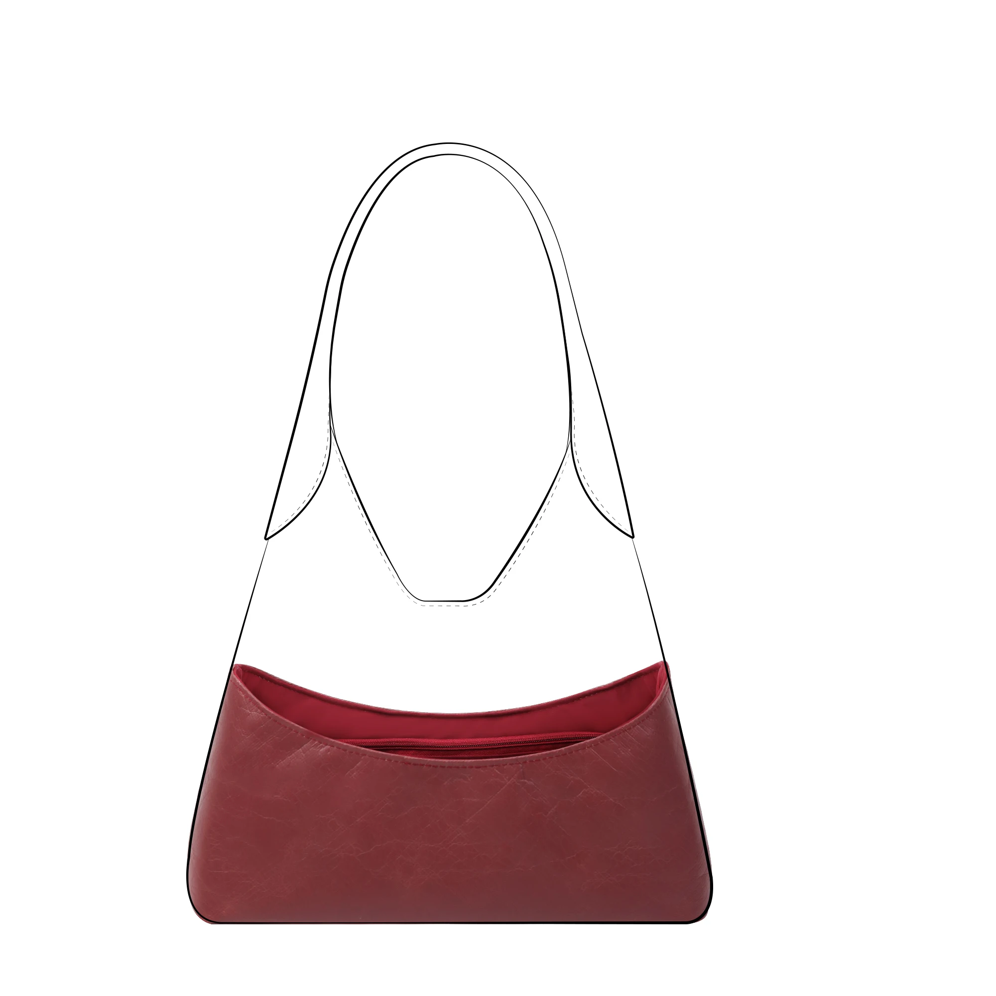 DGAZ Lightweight Purse Organizer Insert for Coach brooklyn Bags,silk and DupontPaper handbag inner for Luxury Bag