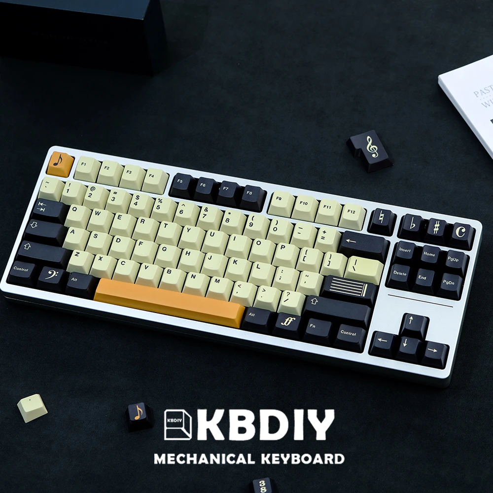 KBDiy&Furryapi Custom GMK Maestro Keycap Clone 141 Keys/Set PBT Cherry Profile 7U Keycaps DYE-SUB DIY for Mechanical Keyboard